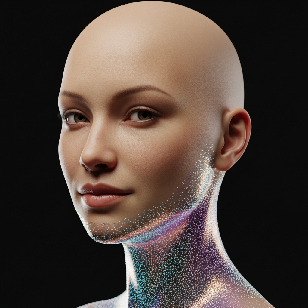 Feminine bald
